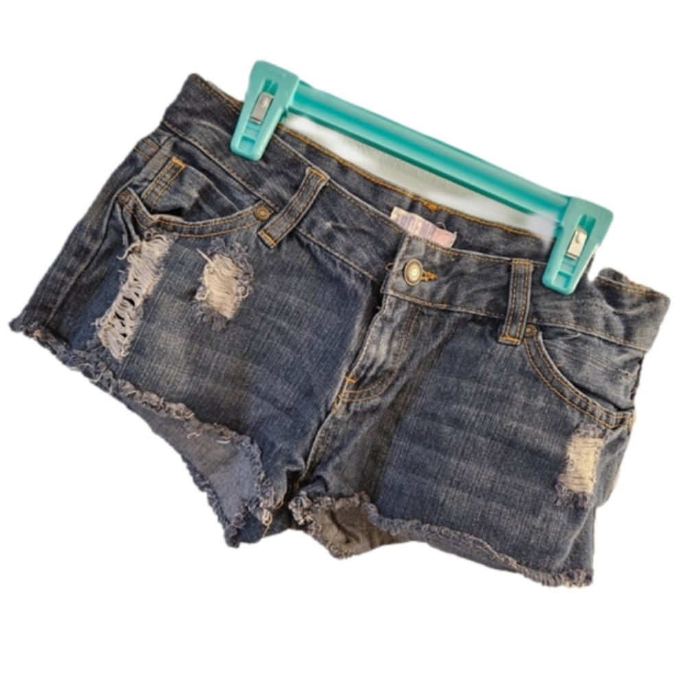 Ardene Size 5 Ripped Jeans Short Shorts Rip Jean Size5 Sz5 Sz Summer Pool Party